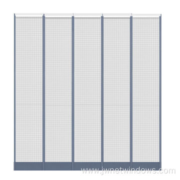 Self Closing Screen Door Magnetic Mesh Screen